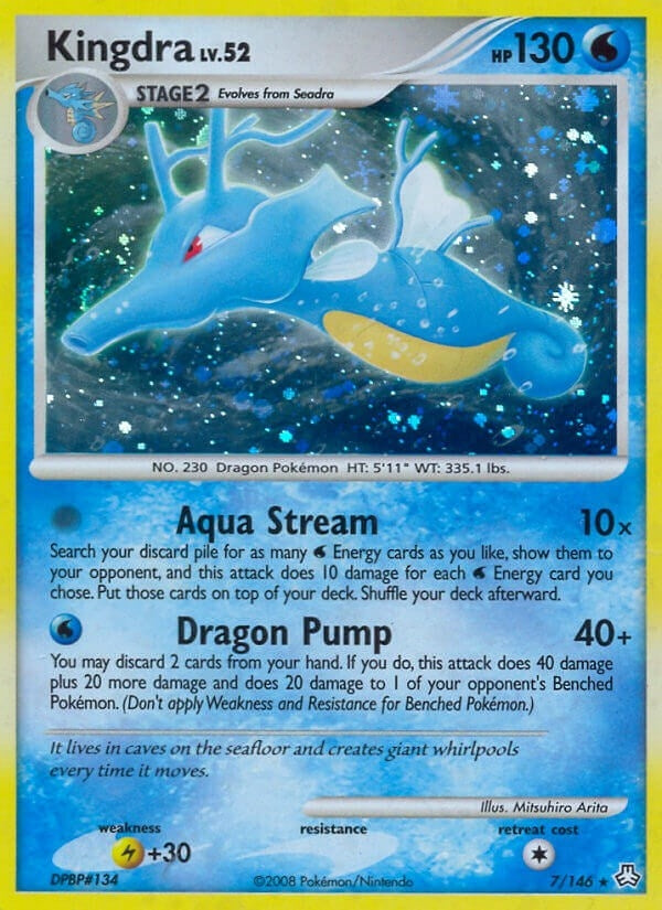 Image for Kingdra (7/146) (Legends Awakened) (LA) - Pokemon