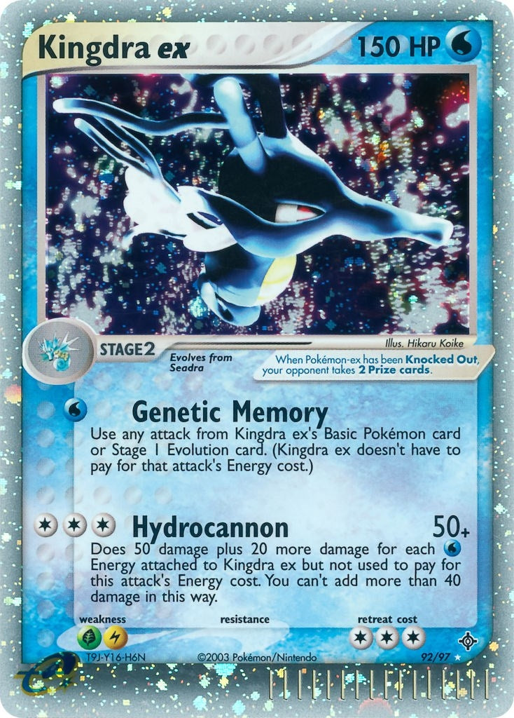 Image for Kingdra ex (92/97) (EX Dragon) (DR) - Pokemon