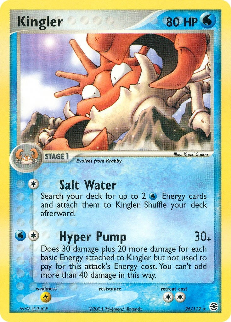 Image for Kingler (26/112) (EX FireRed & LeafGreen) (RG) - Pokemon