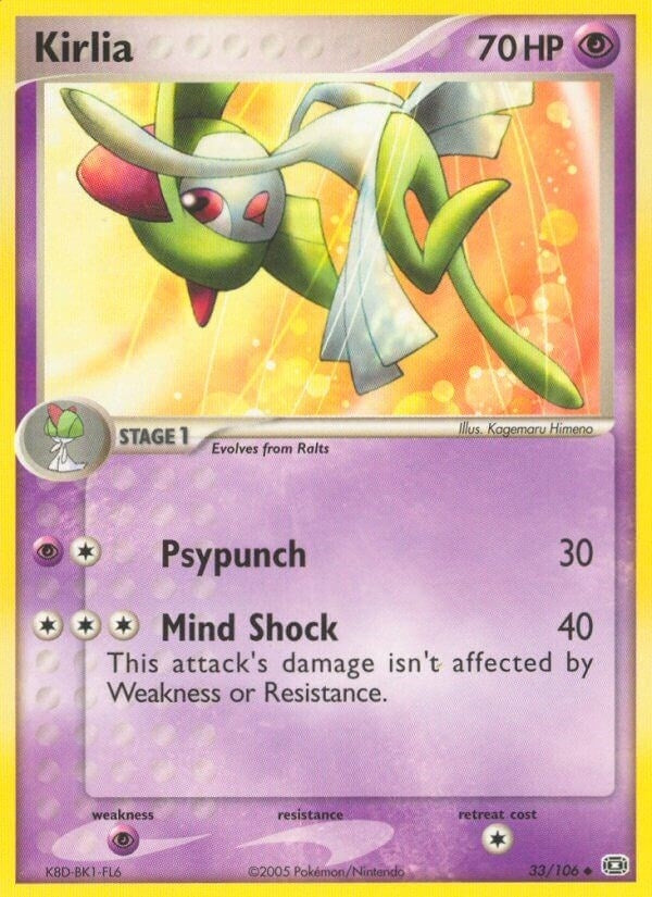 Image for Kirlia (33/106) (EX Emerald) (EM) - Pokemon