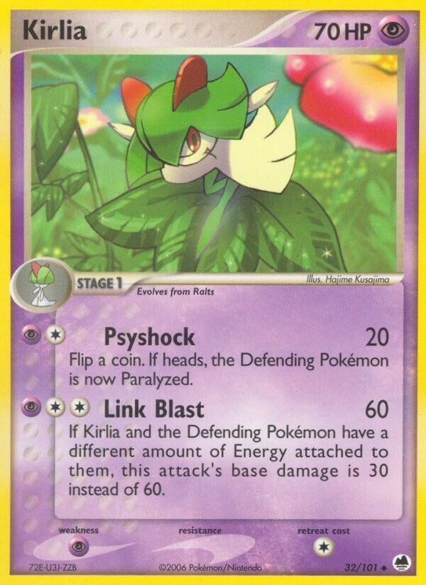 Image for Kirlia (32/101) (EX Dragon Frontiers) (DF) - Pokemon