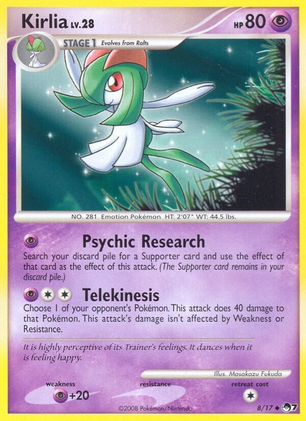 Image for Kirlia (008/017) (POP Series 7) (POP) - Pokemon