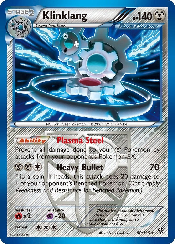 Image for Klinklang (Team Plasma) (90/135) (Plasma Storm) (PLS) - Pokemon