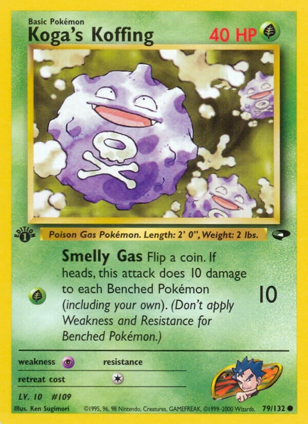 Image for Koga's Koffing (79) (079/132) (Gym Challenge) (G2) - Pokemon