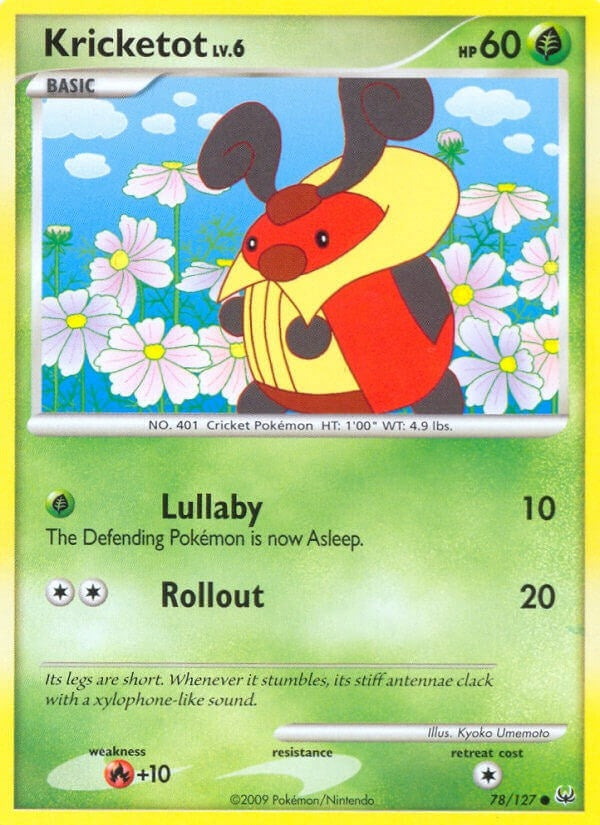 Image for Kricketot (78/127) (Platinum) (PL) - Pokemon