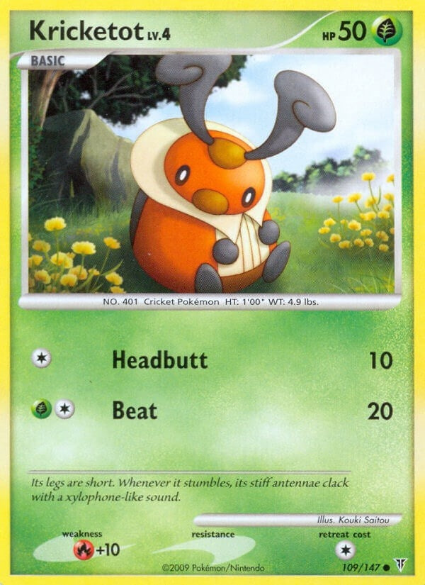 Image for Kricketot (109) (Supreme Victors) (SV) - Pokemon