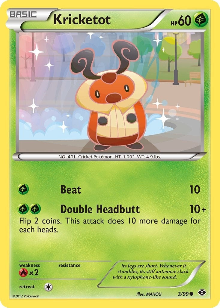 Image for Kricketot (3/99) (Next Destinies) (NXD) - Pokemon