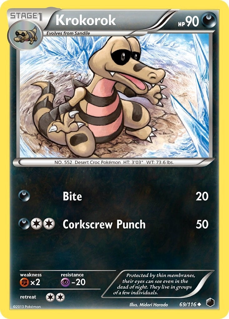 Image for Krokorok (69/116) (Plasma Freeze) (PLF) - Pokemon