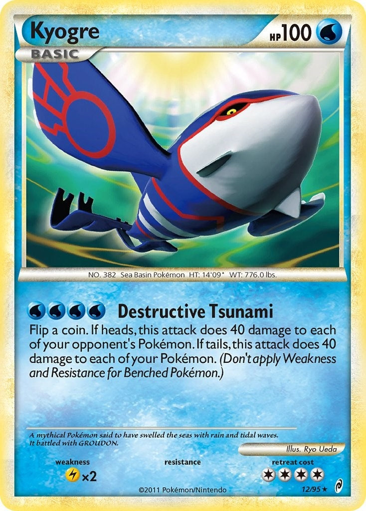 Image for Kyogre (12/95) (Call of Legends) (CL) - Pokemon
