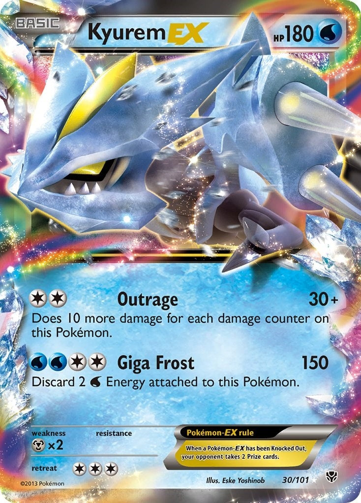 Image for Kyurem EX (30/101) (Plasma Blast) (PLB) - Pokemon