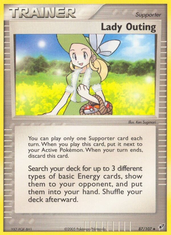 Image for Lady Outing (87/107) (EX Deoxys) (DX) - Pokemon