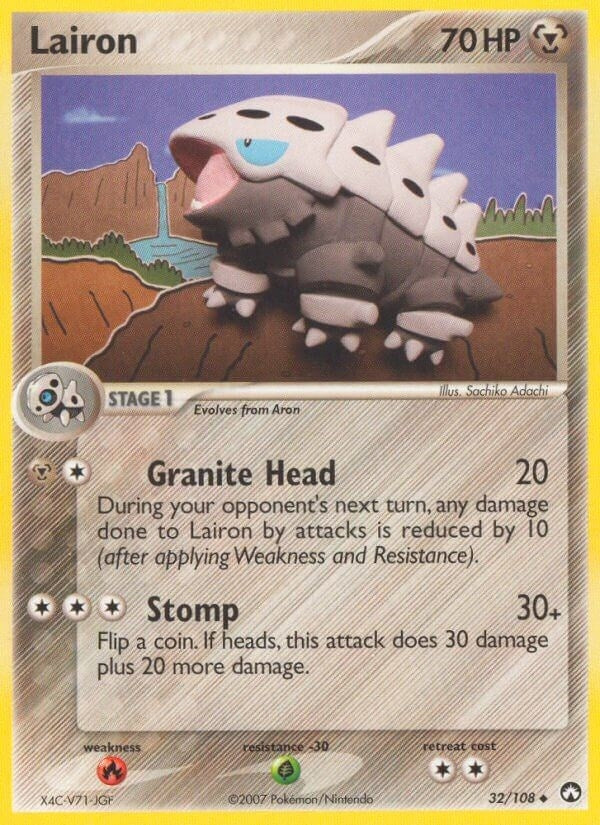 Image for Lairon (32/108) (EX Power Keepers) (PK) - Pokemon