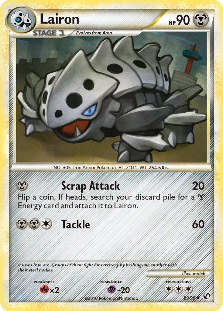 Image for Lairon (29/90) (Undaunted) (UD) - Pokemon