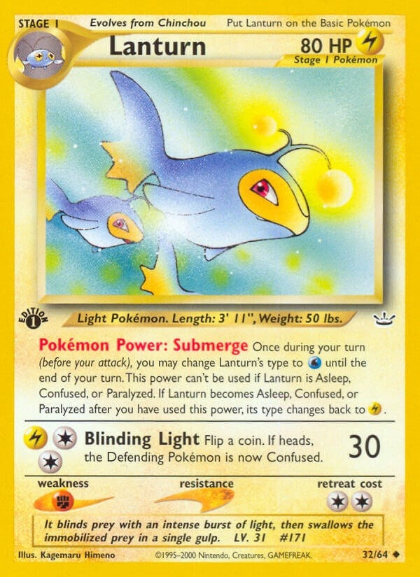 Image for Lanturn (32/64) (Neo Revelation) (N3) - Pokemon