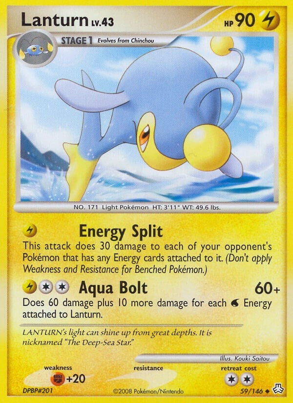 Image for Lanturn (59) (59/146) (Legends Awakened) (LA) - Pokemon