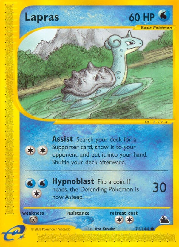 Image for Lapras (071/144) (Skyridge) (SK) - Pokemon