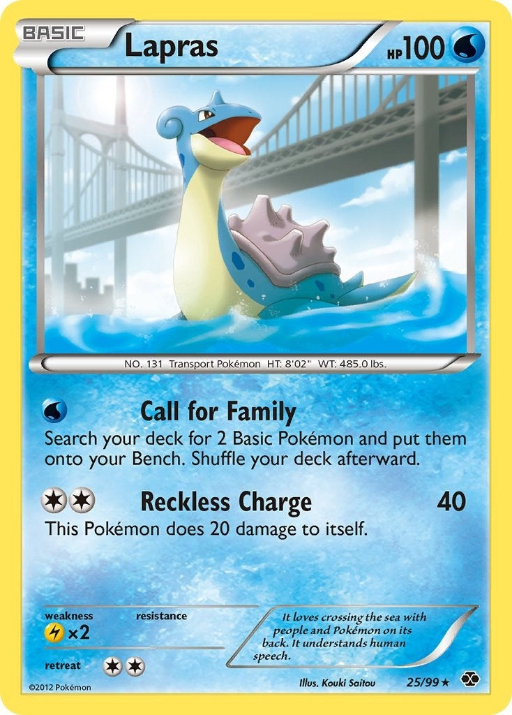 Image for Lapras (25) (25/99) (Next Destinies) (NXD) - Pokemon