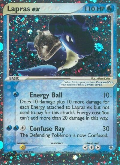 Image for Lapras ex (99/109) (EX Ruby and Sapphire) (RS) - Pokemon