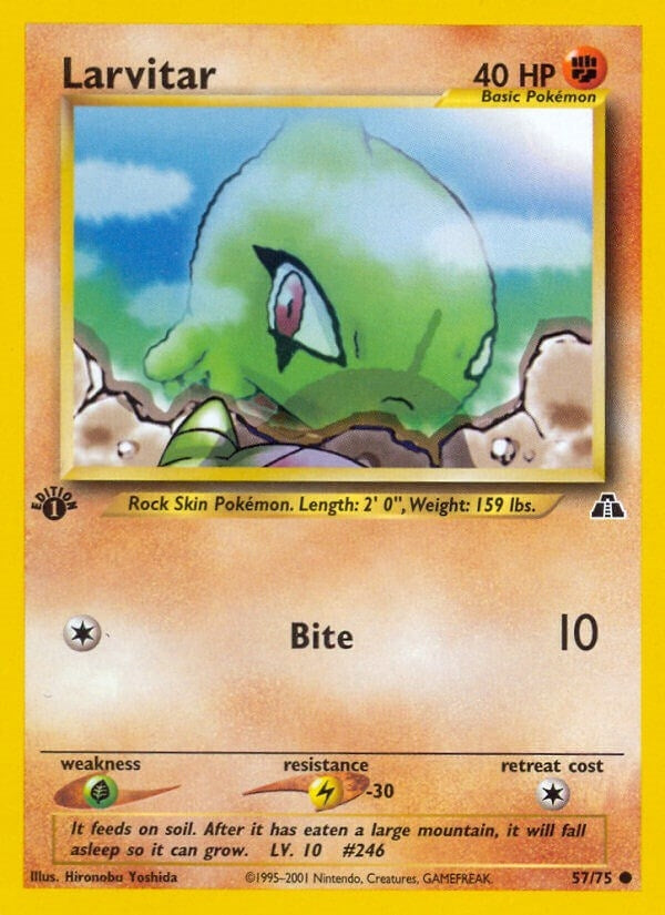 Image for Larvitar (57/75) (Neo Discovery) (N2) - Pokemon