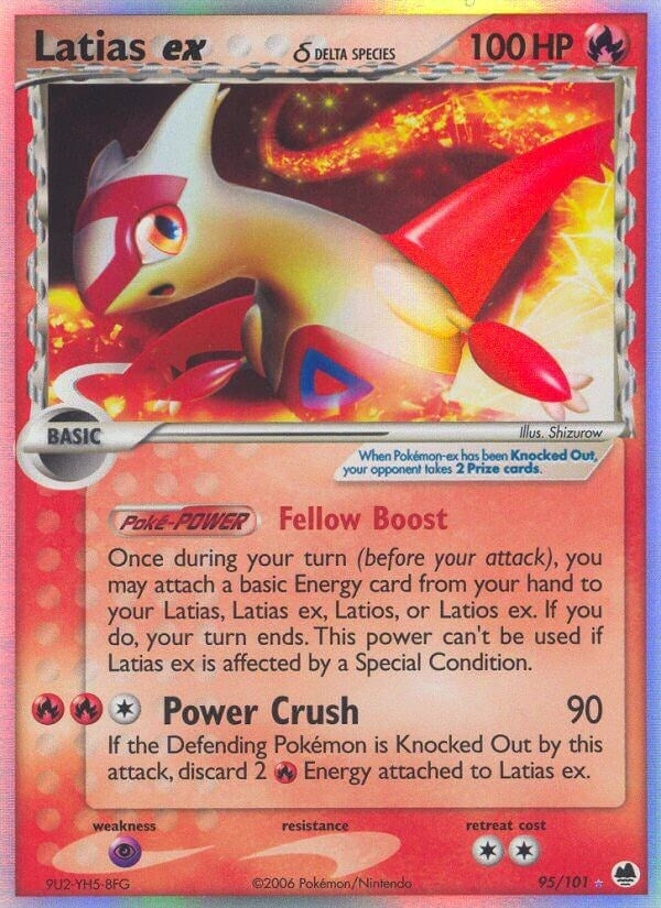 Image for Latias ex (Delta Species) (95/101) (EX Dragon Frontiers) (DF) - Pokemon