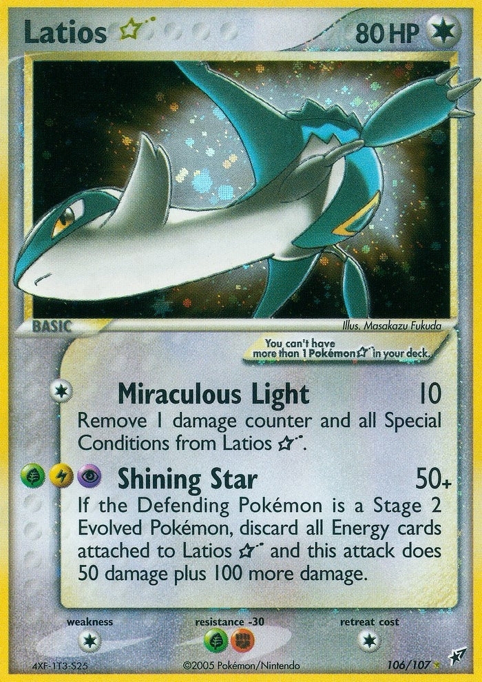 Image for Latios Star (106/107) (EX Deoxys) (DX) - Pokemon