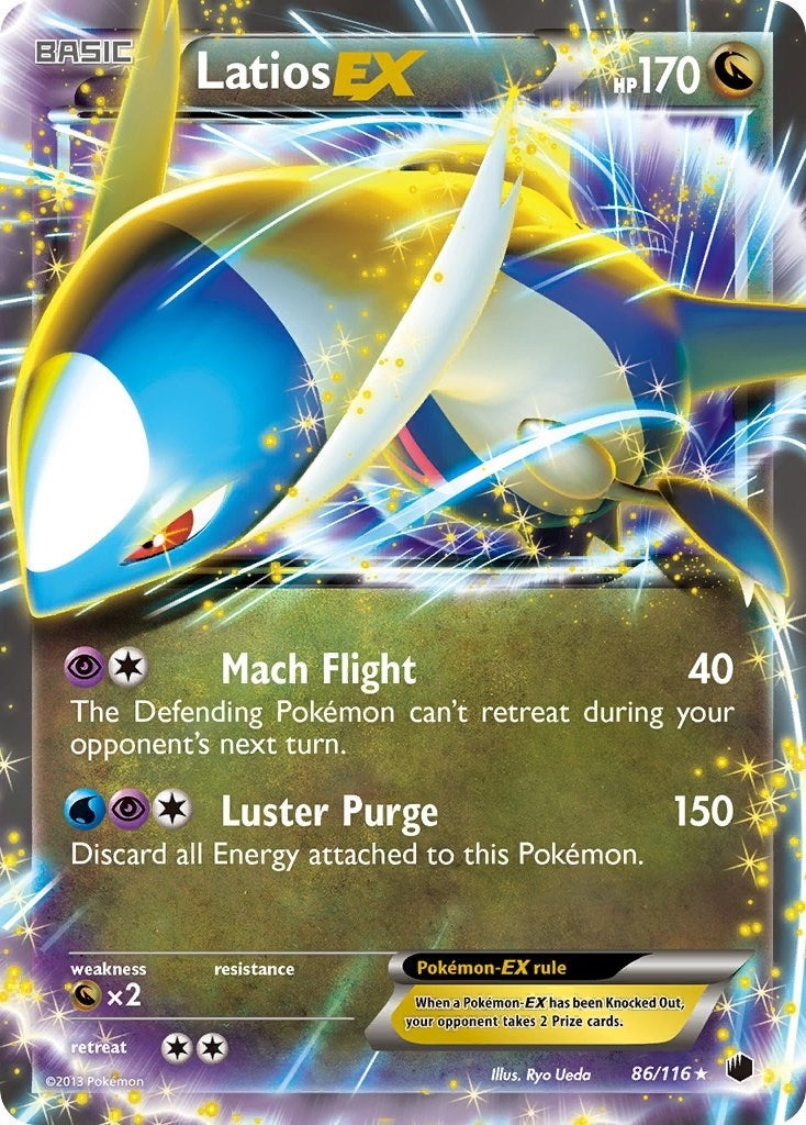 Image for Latios EX (86/116) (Plasma Freeze) (PLF) - Pokemon