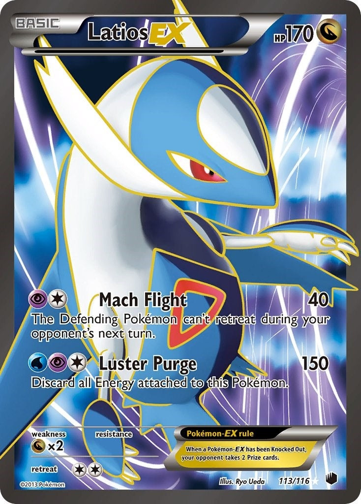Image for Latios EX (113 Full Art) (113/116) (Plasma Freeze) (PLF) - Pokemon