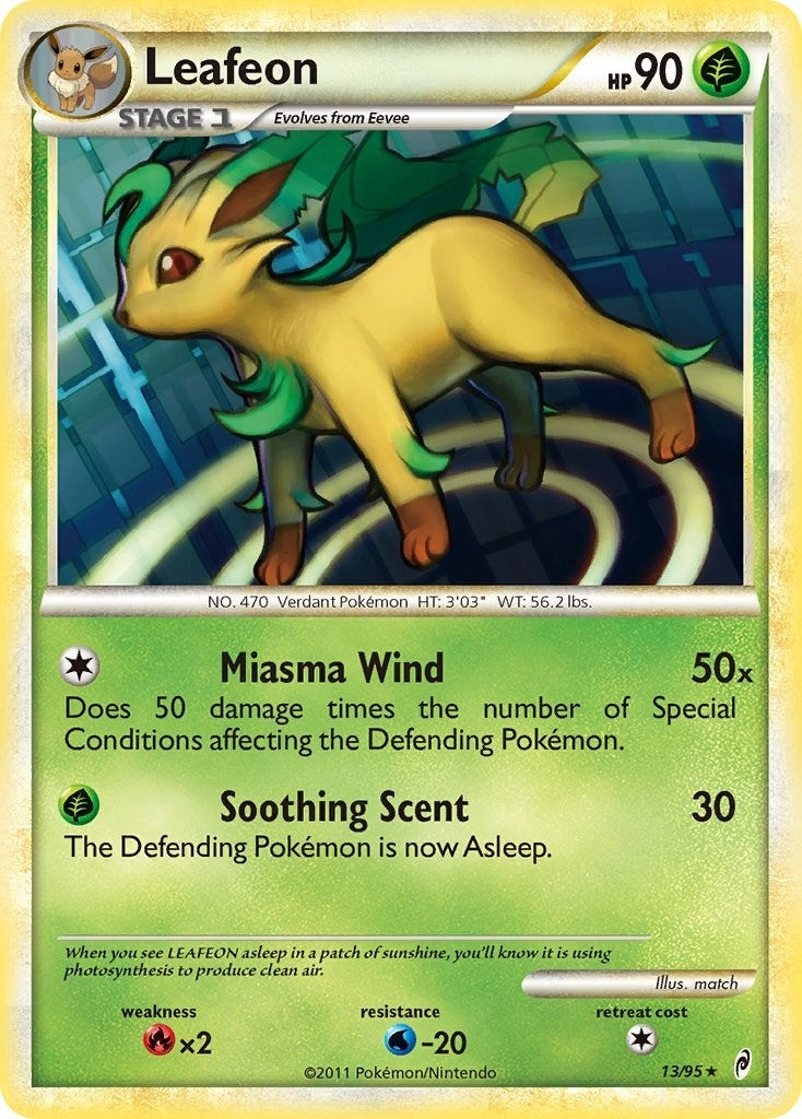 Image for Leafeon (13/95) (Call of Legends) (CL) - Pokemon