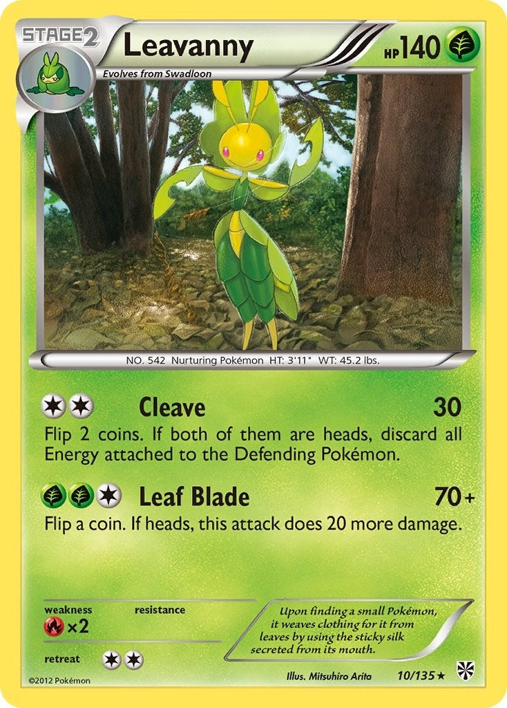 Image for Leavanny (10/135) (Plasma Storm) (PLS) - Pokemon
