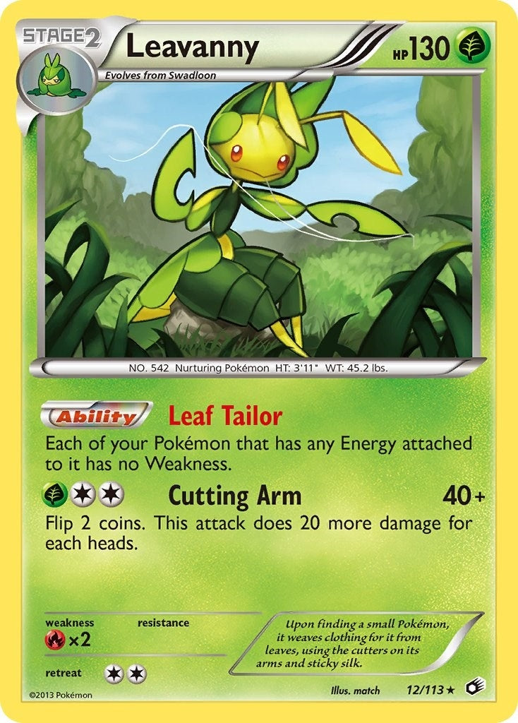 Image for Leavanny (12/113) (Legendary Treasures) (LTR) - Pokemon