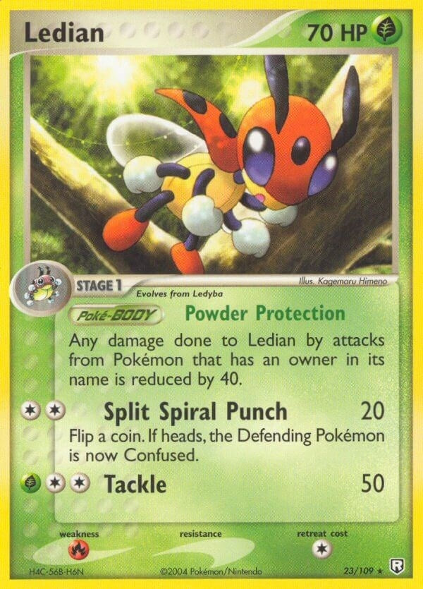 Image for Ledian (23/109) (EX Team Rocket Returns) (RR) - Pokemon
