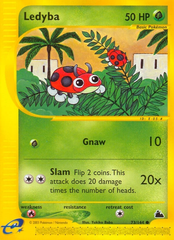 Image for Ledyba (73) (073/144) (Skyridge) (SK) - Pokemon