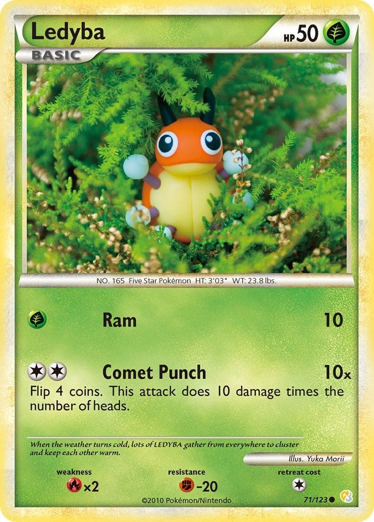 Image for Ledyba (71/123) (HeartGold SoulSilver) (HS) - Pokemon