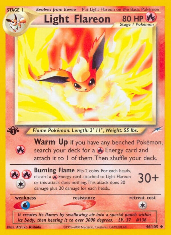 Image for Light Flareon (046/105) (Neo Destiny) (N4) - Pokemon