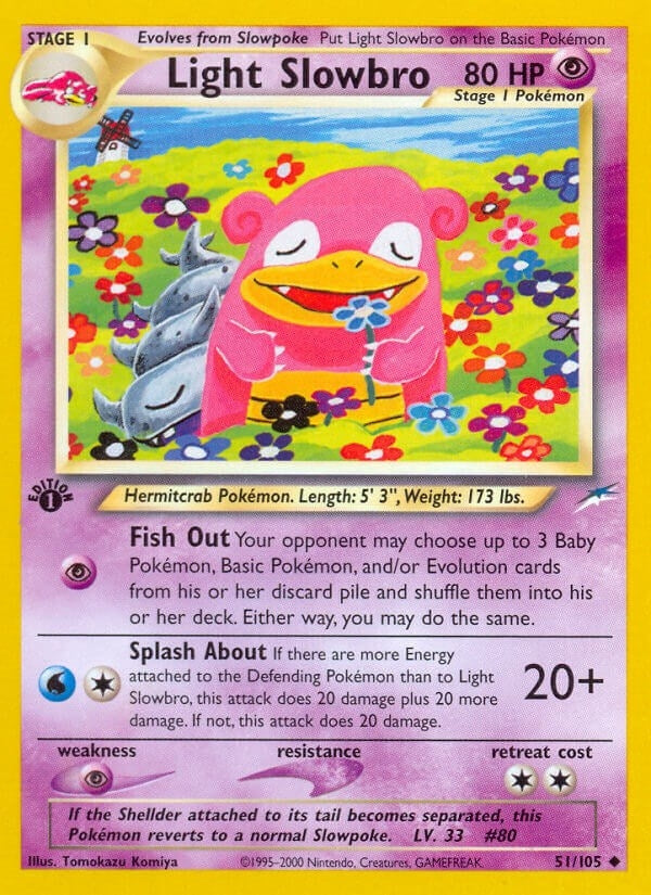 Image for Light Slowbro (051/105) (Neo Destiny) (N4) - Pokemon