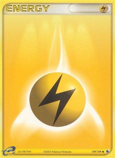 Image for Lightning Energy (109/109) (EX Ruby and Sapphire) (RS) - Pokemon