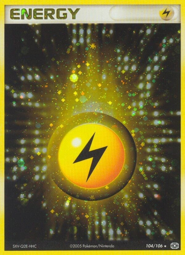 Image for Lightning Energy (104/106) (EX Emerald) (EM) - Pokemon