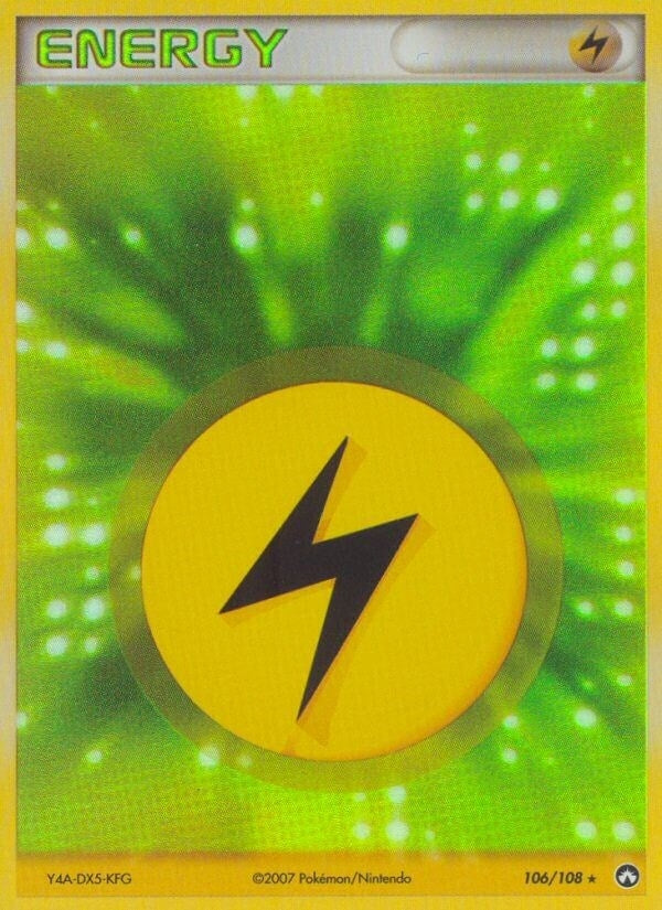 Image for Lightning Energy (106/108) (EX Power Keepers) (PK) - Pokemon