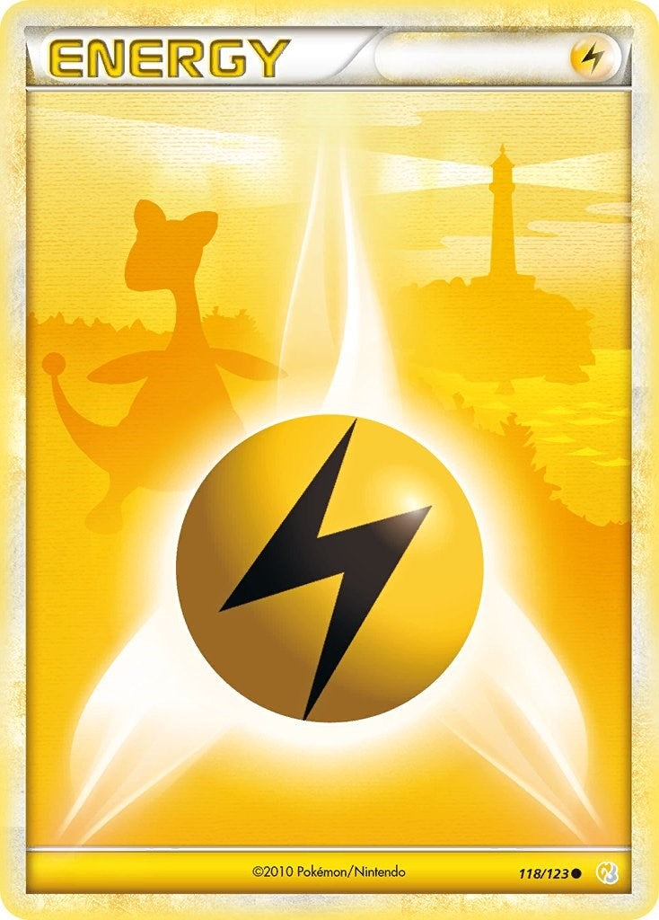 Image for Lightning Energy (118/123) (HeartGold SoulSilver) (HS) - Pokemon