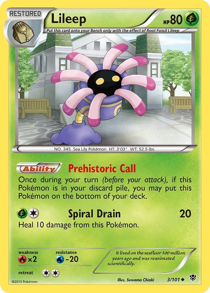Image for Lileep (3/101) (Plasma Blast) (PLB) - Pokemon