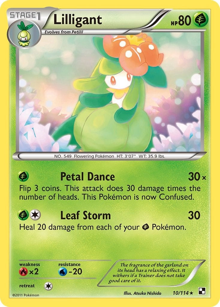 Image for Lilligant (10/114) (Black and White) (BLW) - Pokemon