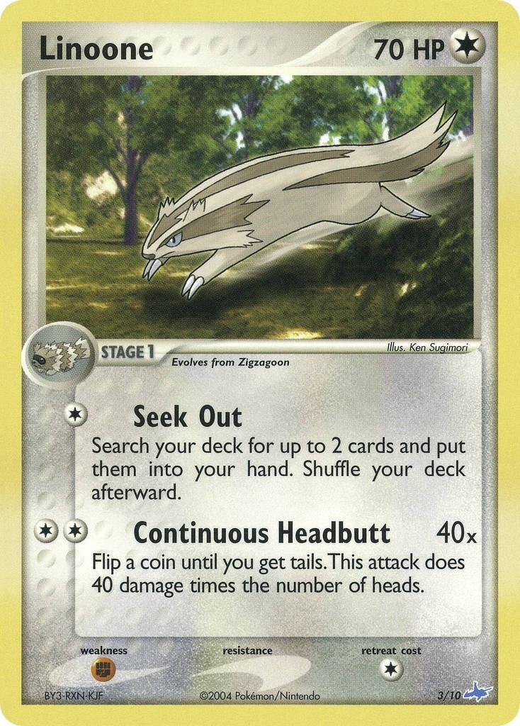 Image for Linoone (3/10) (EX Trainer Kit 1: Latias & Latios) (PR) - Pokemon