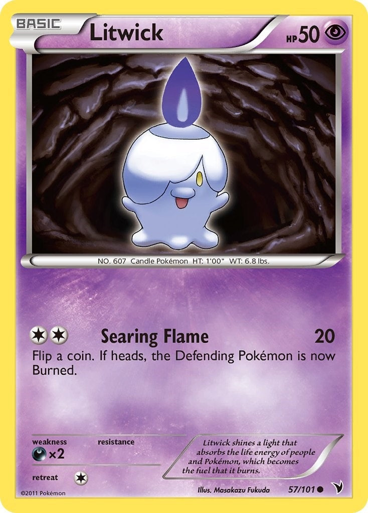 Image for Litwick (57) (57/101) (Noble Victories) (NVI) - Pokemon