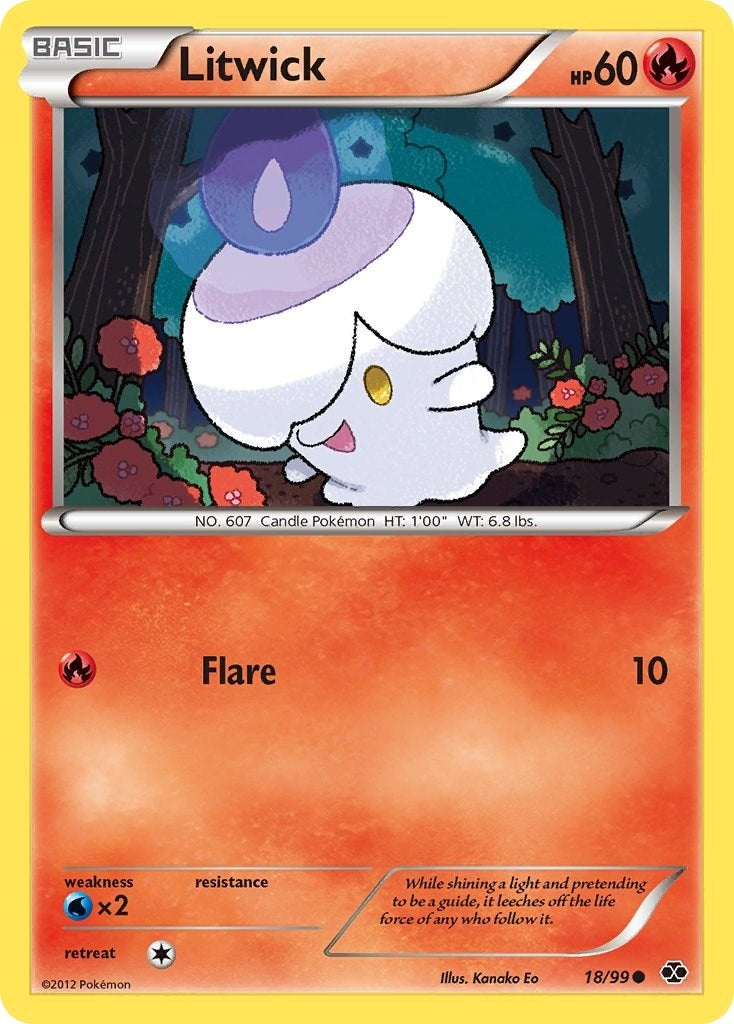 Image for Litwick (18/99) (Next Destinies) (NXD) - Pokemon