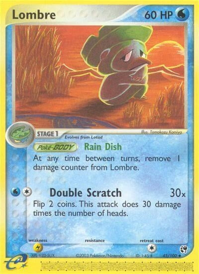 Image for Lombre (45/100) (EX Sandstorm) (SS) - Pokemon