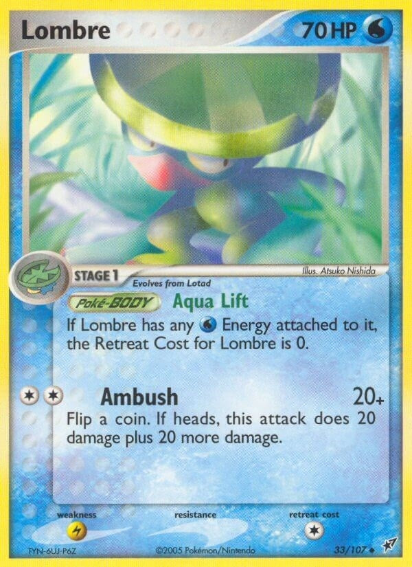 Image for Lombre (33/107) (EX Deoxys) (DX) - Pokemon