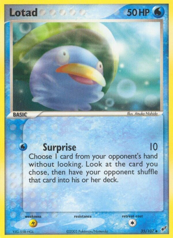 Image for Lotad (35/107) (EX Deoxys) (DX) - Pokemon
