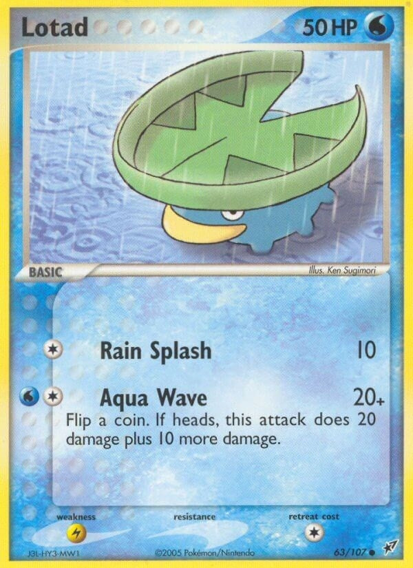 Image for Lotad (63/107) (EX Deoxys) (DX) - Pokemon