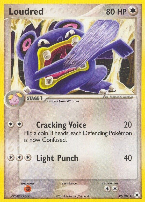 Image for Loudred (39/101) (EX Hidden Legends) (HL) - Pokemon