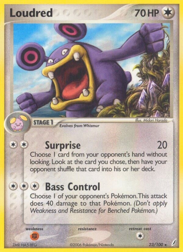 Image for Loudred (23/100) (EX Crystal Guardians) (CG) - Pokemon